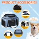Petskd Expandable Pet Carrier Top & Side Carrier 17" x 11" x 9.6" Southwest Alaska Airline Approved Soft Carrier for Small Dogs and Cats Holds 1-10 lbs Petskd Expandable Pet Carrier Top & Side Carrier 17" x 11" x 9.6" Southwest Alaska Airline Approved Soft Carrier for Small Dogs and Cats Holds 1-10 lbs