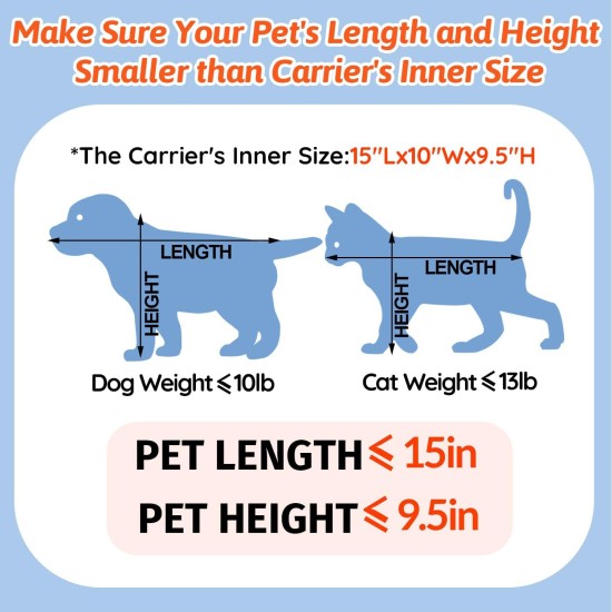 Petskd Expandable Pet Carrier Top & Side Carrier 17" x 13" x 9.5" Southwest Airline Approved Soft Side Carrier for Small Cats and Dogs with Lockable Petskd Expandable Pet Carrier Top & Side Carrier 17" x 13" x 9.5" Southwest Airline Approved Soft Side Carrier for Small Cats and Dogs with Lockable