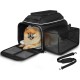 Petskd Expandable Pet Carrier Top & Side Carrier 17" x 13" x 9.5" Southwest Airline Approved Soft Side Carrier for Small Cats and Dogs with Lockable Petskd Expandable Pet Carrier Top & Side Carrier 17" x 13" x 9.5" Southwest Airline Approved Soft Side Carrier for Small Cats and Dogs with Lockable
