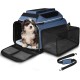 Petskd Expandable Pet Carrier Top & Side Carrier 17" x 13" x 9.5" Southwest Airline Approved Soft Side Carrier for Small Cats and Dogs with Lockable Petskd Expandable Pet Carrier Top & Side Carrier 17" x 13" x 9.5" Southwest Airline Approved Soft Side Carrier for Small Cats and Dogs with Lockable