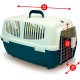 Plastic Pet Carrier 59 x 36 x 33 cm, Small or Medium Dogs and Cats, Large Rodents - Transport Box for Train and Car Plastic Pet Carrier 59 x 36 x 33 cm, Small or Medium Dogs and Cats, Large Rodents - Transport Box for Train and Car