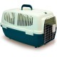 Plastic Pet Carrier 59 x 36 x 33 cm, Small or Medium Dogs and Cats, Large Rodents - Transport Box for Train and Car Plastic Pet Carrier 59 x 36 x 33 cm, Small or Medium Dogs and Cats, Large Rodents - Transport Box for Train and Car