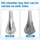 QUTHZZHY Dog Carrier Bag, Dog Backpack up to 10 kg, Portable Pet Dog Bag with Adjustable, Reversible Carry Bag, Dog for Small Dogs and Other Pets, Outdoor Walking Activities QUTHZZHY Dog Carrier Bag, Dog Backpack up to 10 kg, Portable Pet Dog Bag with Adjustable, Reversible Carry Bag, Dog for Small Dogs and Other Pets, Outdoor Walking Activities