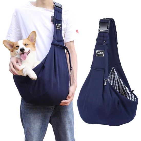 RNXSIB Dog Carrier, Sling Dog, Dog Bag Pets up to 7.5 kg, Adjustable Secure Carry Strap, Dog Carry Bag, Carry Bag for Small Dogs for Walks RNXSIB Dog Carrier, Sling Dog, Dog Bag Pets up to 7.5 kg, Adjustable Secure Carry Strap, Dog Carry Bag, Carry Bag for Small Dogs for Walks