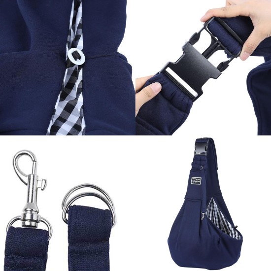 RNXSIB Dog Carrier, Sling Dog, Dog Bag Pets up to 7.5 kg, Adjustable Secure Carry Strap, Dog Carry Bag, Carry Bag for Small Dogs for Walks RNXSIB Dog Carrier, Sling Dog, Dog Bag Pets up to 7.5 kg, Adjustable Secure Carry Strap, Dog Carry Bag, Carry Bag for Small Dogs for Walks