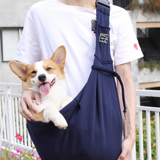 RNXSIB Dog Carrier, Sling Dog, Dog Bag Pets up to 7.5 kg, Adjustable Secure Carry Strap, Dog Carry Bag, Carry Bag for Small Dogs for Walks RNXSIB Dog Carrier, Sling Dog, Dog Bag Pets up to 7.5 kg, Adjustable Secure Carry Strap, Dog Carry Bag, Carry Bag for Small Dogs for Walks