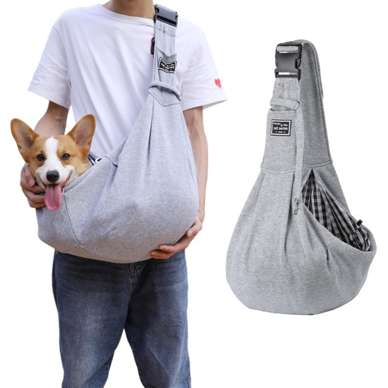 RNXSIB Dog Carrier, Sling Dog, Dog Bag Pets up to 7.5 kg, Adjustable Secure Carry Strap, Dog Carry Bag, Carry Bag for Small Dogs for Walks RNXSIB Dog Carrier, Sling Dog, Dog Bag Pets up to 7.5 kg, Adjustable Secure Carry Strap, Dog Carry Bag, Carry Bag for Small Dogs for Walks
