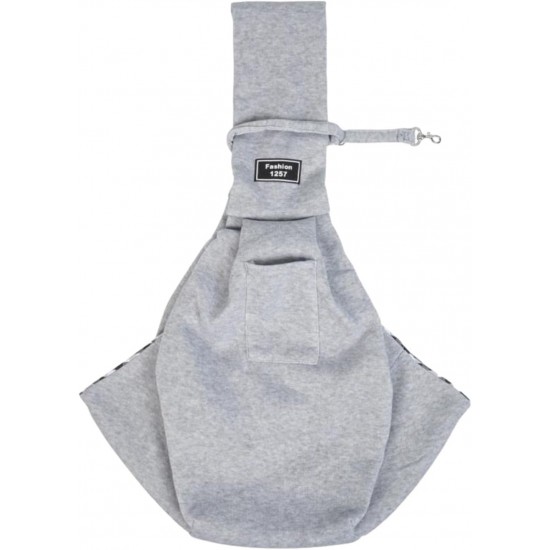 RZMZBY Dog Carrier Bag, Adjustable Pet Sling for Dogs and Other Pets, Adjustable, Breathable, Sling Dog Grey RZMZBY Dog Carrier Bag, Adjustable Pet Sling for Dogs and Other Pets, Adjustable, Breathable, Sling Dog Grey