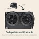 Retrospec Rover Hauler Bicycle Trailer for Small and Medium Dogs - Foldable Frame with 16" Wheels - Non-Slip Base and Internal Leas Pet Retrospec Rover Hauler Bicycle Trailer for Small and Medium Dogs - Foldable Frame with 16" Wheels - Non-Slip Base and Internal Leas Pet