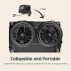 Retrospec Rover Hauler Bicycle Trailer for Small and Medium Dogs - Foldable Frame with 16" Wheels - Non-Slip Base and Internal Leas Pet Retrospec Rover Hauler Bicycle Trailer for Small and Medium Dogs - Foldable Frame with 16" Wheels - Non-Slip Base and Internal Leas Pet