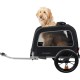 Retrospec Rover Hauler Bicycle Trailer for Small and Medium Dogs - Foldable Frame with 16" Wheels - Non-Slip Base and Internal Leas Pet Retrospec Rover Hauler Bicycle Trailer for Small and Medium Dogs - Foldable Frame with 16" Wheels - Non-Slip Base and Internal Leas Pet