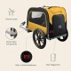 Retrospec Rover Hauler Pet Bike Trailer - Small & Medium Sized Dogs Bicycle Carrier Retrospec Rover Hauler Pet Bike Trailer - Small & Medium Sized Dogs Bicycle Carrier