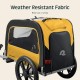 Retrospec Rover Hauler Pet Bike Trailer - Small & Medium Sized Dogs Bicycle Carrier Retrospec Rover Hauler Pet Bike Trailer - Small & Medium Sized Dogs Bicycle Carrier
