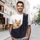 Reversibel Kleine Hundetragetasche bis 7KG Angenehm Tragetasche Hund Sicherer mit Karabiner Tragegurt Hunde Tragetuch Hunde Umhängetasche für Haustiere für Spaziergänge Aktivitäten im Freien Reversibel Kleine Hundetragetasche bis 7KG Angenehm Tragetasche Hund Sicherer mit Karabiner Tragegurt Hunde Tragetuch Hunde Umhängetasche für Haustiere für Spaziergänge Aktivitäten im Freien