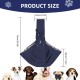 Reversible Small Dog Carrier Bag up to 7 kg, Dog Carry Bag, Adjustable Dog Bag (Dark Blue) Reversible Small Dog Carrier Bag up to 7 kg, Dog Carry Bag, Adjustable Dog Bag (Dark Blue)