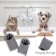 SGERUFZ 1 Pair Dog Towel 22 x 15 cm Dogs for Cats, Dogs or Other Pets Dog Towel Extra Absorbent Quick-Drying Pet Microfibre Towels with Embroidered Paws Grey SGERUFZ 1 Pair Dog Towel 22 x 15 cm Dogs for Cats, Dogs or Other Pets Dog Towel Extra Absorbent Quick-Drying Pet Microfibre Towels with Embroidered Paws Grey