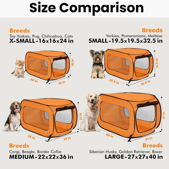 SOLPPK00GRN POP UP PET KENNEL, Green SOLPPK00GRN POP UP PET KENNEL, Green