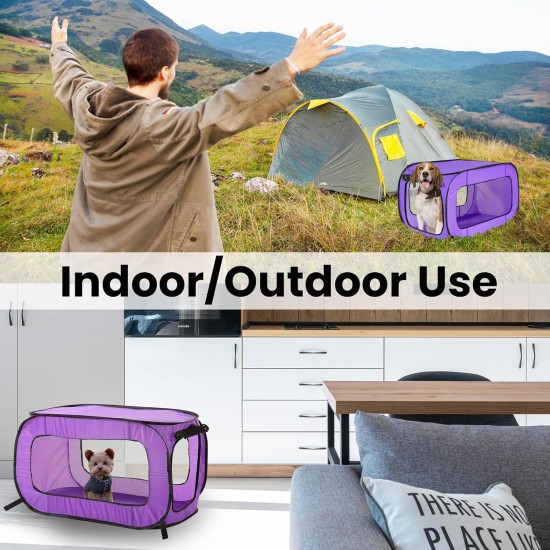 SOLPPK00GRN POP UP PET KENNEL, Green SOLPPK00GRN POP UP PET KENNEL, Green
