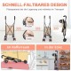 SURFOU Dog Buggy Foldable Dog Pushchair Up to Buggy Cat Trolley Small Foldable Cat Push Trolley Dog Stroller Cat Buggy for Outdoor Pet Dog Buggy Pet Trolley Khaki SURFOU Dog Buggy Foldable Dog Pushchair Up to Buggy Cat Trolley Small Foldable Cat Push Trolley Dog Stroller Cat Buggy for Outdoor Pet Dog Buggy Pet Trolley Khaki