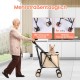 SURFOU Dog Buggy Foldable Dog Pushchair Up to Buggy Cat Trolley Small Foldable Cat Push Trolley Dog Stroller Cat Buggy for Outdoor Pet Dog Buggy Pet Trolley Khaki SURFOU Dog Buggy Foldable Dog Pushchair Up to Buggy Cat Trolley Small Foldable Cat Push Trolley Dog Stroller Cat Buggy for Outdoor Pet Dog Buggy Pet Trolley Khaki