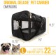 Sherpa Genuine Deluxe Pet Carrier - Airline Approved and Guaranteed on Board - Charcoal Grey, Small Sherpa Genuine Deluxe Pet Carrier - Airline Approved and Guaranteed on Board - Charcoal Grey, Small
