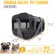 Sherpa Genuine Deluxe Pet Carrier - Airline Approved and Guaranteed on Board - Charcoal Grey, Small Sherpa Genuine Deluxe Pet Carrier - Airline Approved and Guaranteed on Board - Charcoal Grey, Small