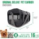 Sherpa Genuine Deluxe Pet Carrier - Airline Approved and Guaranteed on Board - Charcoal Grey, Small Sherpa Genuine Deluxe Pet Carrier - Airline Approved and Guaranteed on Board - Charcoal Grey, Small