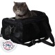 Sherpa Genuine Deluxe Pet Carrier - Airline Approved and Guaranteed on Board - Charcoal Grey, Small Sherpa Genuine Deluxe Pet Carrier - Airline Approved and Guaranteed on Board - Charcoal Grey, Small