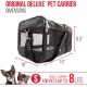 Sherpa Genuine Deluxe Pet Carrier - Airline Approved and Guaranteed on Board - Charcoal Grey, Small Sherpa Genuine Deluxe Pet Carrier - Airline Approved and Guaranteed on Board - Charcoal Grey, Small
