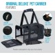 Sherpa Genuine Deluxe Pet Carrier - Airline Approved and Guaranteed on Board - Charcoal Grey, Small Sherpa Genuine Deluxe Pet Carrier - Airline Approved and Guaranteed on Board - Charcoal Grey, Small