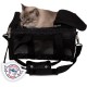 Sherpa Genuine Deluxe Pet Carrier - Airline Approved and Guaranteed on Board - Charcoal Grey, Small Sherpa Genuine Deluxe Pet Carrier - Airline Approved and Guaranteed on Board - Charcoal Grey, Small