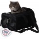 Sherpa Genuine Deluxe Pet Carrier - Airline Approved and Guaranteed on Board - Charcoal Grey, Small Sherpa Genuine Deluxe Pet Carrier - Airline Approved and Guaranteed on Board - Charcoal Grey, Small