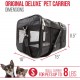 Sherpa Genuine Deluxe Pet Carrier - Airline Approved and Guaranteed on Board - Charcoal Grey, Small Sherpa Genuine Deluxe Pet Carrier - Airline Approved and Guaranteed on Board - Charcoal Grey, Small