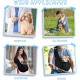 Shoulder Bag for Pets, Adjustable Pet Sling for Dogs, Reversible Small Dog Carrier up to 7 kg, Dog Carry Bag for Walks and Outdoor Activities (Dark Blue) Shoulder Bag for Pets, Adjustable Pet Sling for Dogs, Reversible Small Dog Carrier up to 7 kg, Dog Carry Bag for Walks and Outdoor Activities (Dark Blue)