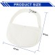 Sling Dog Carrier Bag Puppy Dog Carrier Bag up to 5 kg Dog Sling for Small Dogs Pet Shoulder Bag Dog for Walks and Outdoor Activities, Pack of 1, White