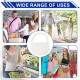Sling Dog Carrier Bag Puppy Dog Carrier Bag up to 5 kg Dog Sling for Small Dogs Pet Shoulder Bag Dog for Walks and Outdoor Activities, Pack of 1, White