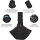 Sling Dog Carrier Sling Dog Bag Dog Bag for Hanging (Weight No More than 7.5 kg) Carrying Strap for Small Dogs for Outdoor Walks, Black Sling Dog Carrier Sling Dog Bag Dog Bag for Hanging (Weight No More than 7.5 kg) Carrying Strap for Small Dogs for Outdoor Walks, Black