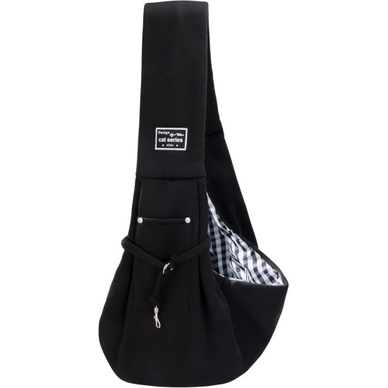 Sling Dog Small Cat Pets Shoulder Bag Dogs Free Travel Bag with Front Pocket Pet Bag for Walking Outdoors, Dog Carry Bag up to 5 kg Sling Dog Small Cat Pets Shoulder Bag Dogs Free Travel Bag with Front Pocket Pet Bag for Walking Outdoors, Dog Carry Bag up to 5 kg