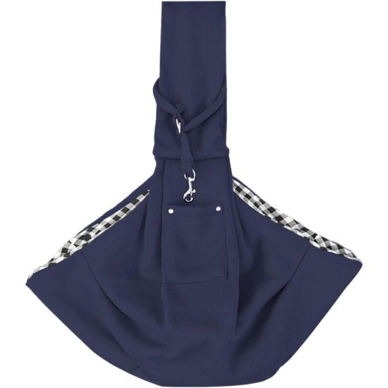 Sling Dog and Cat, Dog Bag for Hanging, Dog Carry Bag for Walks and Outdoor Activities, Maximum Load 15 kg (Navy Blue) Sling Dog and Cat, Dog Bag for Hanging, Dog Carry Bag for Walks and Outdoor Activities, Maximum Load 15 kg (Navy Blue)