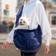 Sling Dog and Cat, Dog Bag for Hanging, Dog Carry Bag for Walks and Outdoor Activities, Maximum Load 15 kg (Navy Blue) Sling Dog and Cat, Dog Bag for Hanging, Dog Carry Bag for Walks and Outdoor Activities, Maximum Load 15 kg (Navy Blue)
