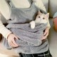 Small Dog Cat Carrier Strap, Polyester Fiber, Warm, Comfortable, Portable Pet Carrier Backpack with Stretchy Rope. Small Dog Cat Carrier Bag Small Dog Cat Carrier Strap, Polyester Fiber, Warm, Comfortable, Portable Pet Carrier Backpack with Stretchy Rope. Small Dog Cat Carrier Bag