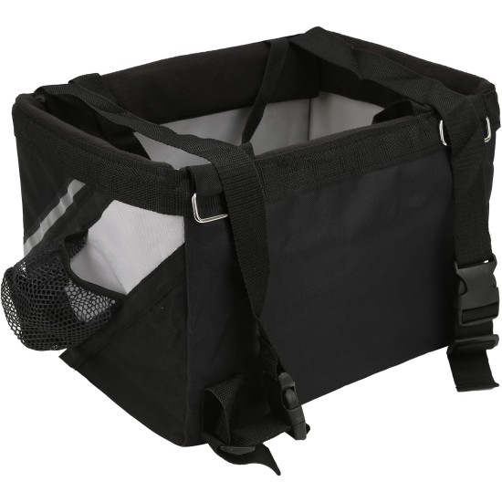 Snufeve6 Bicycle Basket for Dogs, Heavy Duty 15 x 11 x 9.8 Inch Oxford Fabric Waterproof Removable Bike Bag for Small Medium Dogs Snufeve6 Bicycle Basket for Dogs, Heavy Duty 15 x 11 x 9.8 Inch Oxford Fabric Waterproof Removable Bike Bag for Small Medium Dogs
