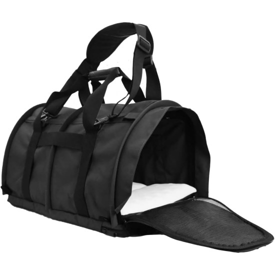 SturdiBag XL Pet Travel Carrier - Flexible Height for Cats and Dogs, Soft Sides with Safety Clips and Seat Belts, Purple, 20" x 16" x 12" (PN: SB3-PRO-P) SturdiBag XL Pet Travel Carrier - Flexible Height for Cats and Dogs, Soft Sides with Safety Clips and Seat Belts, Purple, 20" x 16" x 12" (PN: SB3-PRO-P)