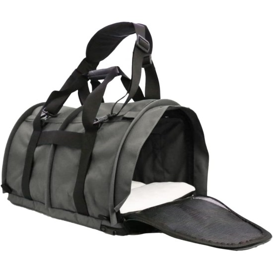SturdiBag XL Pet Travel Carrier - Flexible Height for Cats and Dogs, Soft Sides with Safety Clips and Seat Belts, Purple, 20" x 16" x 12" (PN: SB3-PRO-P) SturdiBag XL Pet Travel Carrier - Flexible Height for Cats and Dogs, Soft Sides with Safety Clips and Seat Belts, Purple, 20" x 16" x 12" (PN: SB3-PRO-P)