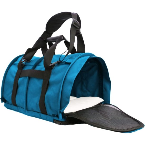 SturdiBag XL Pet Travel Carrier - Flexible Height for Cats and Dogs, Soft Sides with Safety Clips and Seat Belts, Purple, 20" x 16" x 12" (PN: SB3-PRO-P) SturdiBag XL Pet Travel Carrier - Flexible Height for Cats and Dogs, Soft Sides with Safety Clips and Seat Belts, Purple, 20" x 16" x 12" (PN: SB3-PRO-P)