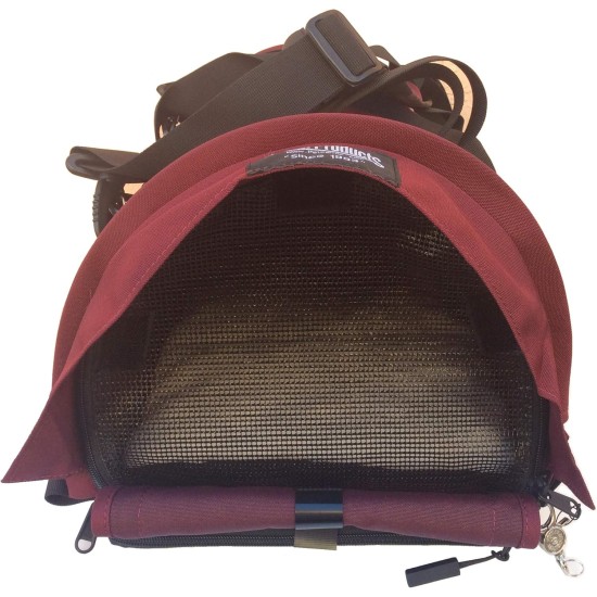 SturdiBag XL Pet Travel Carrier - Flexible Height for Cats and Dogs, Soft Sides with Safety Clips and Seat Belts, Purple, 20" x 16" x 12" (PN: SB3-PRO-P) SturdiBag XL Pet Travel Carrier - Flexible Height for Cats and Dogs, Soft Sides with Safety Clips and Seat Belts, Purple, 20" x 16" x 12" (PN: SB3-PRO-P)
