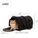 SturdiBag XL Pet Travel Carrier - Flexible Height for Cats and Dogs, Soft Sides with Safety Clips and Seat Belts, Purple, 20" x 16" x 12" (PN: SB3-PRO-P) SturdiBag XL Pet Travel Carrier - Flexible Height for Cats and Dogs, Soft Sides with Safety Clips and Seat Belts, Purple, 20" x 16" x 12" (PN: SB3-PRO-P)