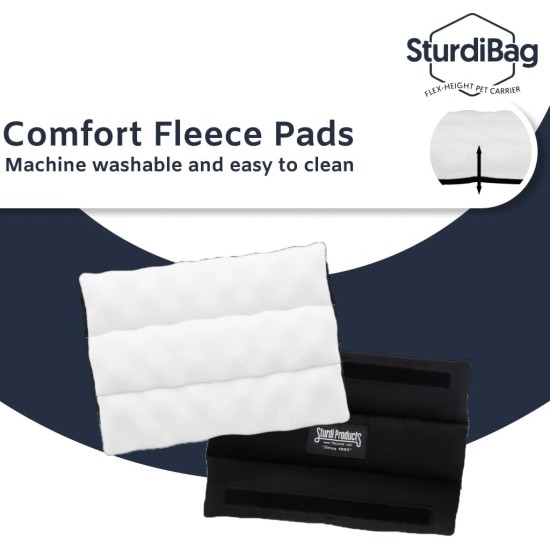 SturdiBag XL Pet Travel Carrier: Flexible Height for Cats and Dogs, Soft Sides with Safety Clips and Seat Belts, Smoke, 20" x 16" x 12" (PN: SB3-PRO-SM) SturdiBag XL Pet Travel Carrier: Flexible Height for Cats and Dogs, Soft Sides with Safety Clips and Seat Belts, Smoke, 20" x 16" x 12" (PN: SB3-PRO-SM)