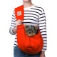 TOMKAS Dog Carrier Sling with Classic Bag and Snap Closure, for Dogs and Cats up to 5 kg, Can also be Used as a Dog Purse TOMKAS Dog Carrier Sling with Classic Bag and Snap Closure, for Dogs and Cats up to 5 kg, Can also be Used as a Dog Purse