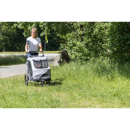 TRIXIE 12795 Jogger Front Wheel for Bicycle Trailer 12794/6/8, 970 g, Un Tamaño TRIXIE 12795 Jogger Front Wheel for Bicycle Trailer 12794/6/8, 970 g, Un Tamaño